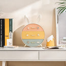 Caja de Almacenamiento de Papelería para Escritorio con Pasador de Conejito, Estilo de Cajón Multinivel, Caja de Almacenamiento de Cosméticos para Dormitorio Lindo