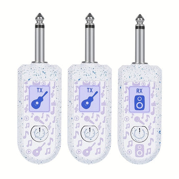 Transmisor inalámbrico de guitarra eléctrica NXG - Alimentado por USB, captura de audio de alta fidelidad para bajo y guitarras eléctricas, operación sencilla