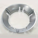 1pc Parabrisas para Estufas de Gas - Antideslizante, Diseño Metálico Resistente con Manijas Negras y Bordes Estriados, Accesorio de Ahorro de Energía para Sartenes, Ollas de Leche y Más, Protectores de Cocina