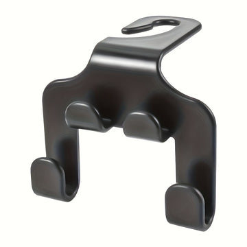 1 pieza, gancho de respaldo de asiento de coche, gancho multifuncional de plástico para estantería de almacenamiento trasero de asiento de coche, accesorios de interior de coche, accesorios de coche