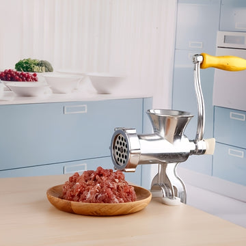 Juego de 4 piezas de molino de carne manual, fabricador de salchichas, cortador de pimienta y vegetales, ideal para cocinar en casa y fiestas. Práctico regalo perfecto para Navidad