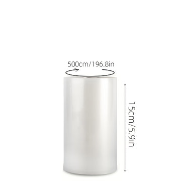 1 rollo, bolsas de sellado al vacío profesional Agashe, superficie de textura avanzada, eliminación eficiente del aire, sello a prueba de fugas, para almacenamiento de alimentos a granel, preparación de comidas, cocción lenta, compatible con la mayoría d