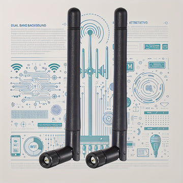 2 piezas de antenas MIMO de doble banda de 3dBi, conector macho SMA con pin, chapado en oro, para enrutador, tarjeta de red, adaptador USB, cámara IP de seguridad, videovigilancia y monitor