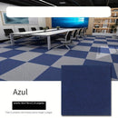 Baldosas de alfombra adhesivas y antideslizantes para oficinas, adecuadas para grandes áreas comerciales, cubriendo completamente dormitorios y salones.
