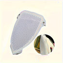 1 pieza de funda de tabla de planchar resistente al calor duradera - Película protectora antiadherente, diseño elegante blanco y verde, ideal para uso en casa y fábrica de ropa, herramienta de cuidado de ropa | Funda de tabla de planchar elegante | Funda