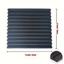 102 piezas, 12" x 12" x 1" Espuma de aislamiento acústico negro nano adhesivo para grabación y cine en casa - Mejora la calidad del sonido, reduce los ecos, perfecto para sistemas de sonido modernos, espuma de aislamiento acústico.