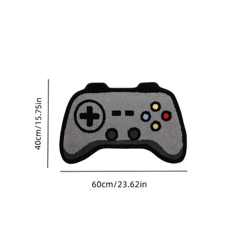 Alfombra de juego, diseño de mando de juego, piel sintética, alfombra suave para dormitorio, alfombra para mesa de centro de sala de estar, solo lavado a mano, alfombra de juego 3D, 60,96 x 91,44 cm