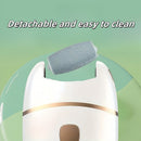 1 Lima Eléctrica para Pies/Removedor, 3 Cabezales de Repuesto, Exfoliador Automático Doméstico para Eliminar Callosidades Beige Claro, Cuidado y Mantenimiento de Pies y Uñas, Herramienta de Belleza para Pies Suaves, Dispositivo Portátil para Viajes. Afei