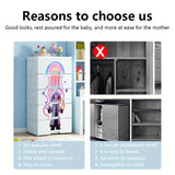 Armario de Archivos con Cajones, Gabinete de Almacenamiento para Oficina en Casa o Estudio, Fácil de Montar, Color Blanco