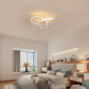 Aplique de Luz de Techo LED | Diseño Moderno de Nudo | Metal y Blanco | Brillo Cálido Ambiente | Ideal para Decoración del Hogar y Oficina, Luz Ambiental de Oficina | Decoración Contemporánea | Diseño Elegante, Decoración Ligera