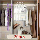 20 bolsas colgantes absorbentes de humedad, 56.43 oz de desecante - Ideal para clósets, dormitorios y baños. Bolsas absorbentes de agua colgantes efectivas. Kit antihumedad para el hogar
