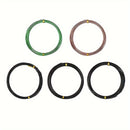 5 rollos de alambre para bonsái y kit de herramientas, incluye 164 pies de alambre para árboles en tamaños de 1mm, 1.5mm y 2mm de aluminio. Ideal para bonsáis de interior