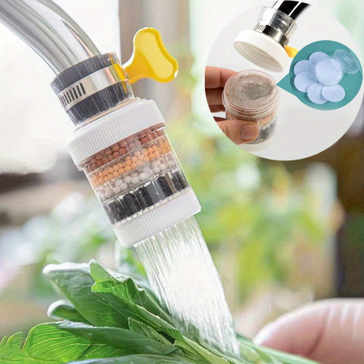 2 piezas/10 piezas de filtro para grifo y papel filtro, sin electricidad, extensión para grifo, para filtración de agua de cocina