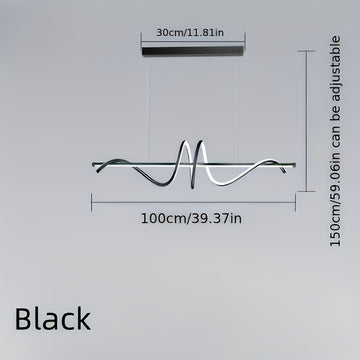 1 pieza de lámpara de techo moderna con espiral LED, ajustable y extraíble para dormitorio, sala de estar, pasillo, enchufada 110V-240V