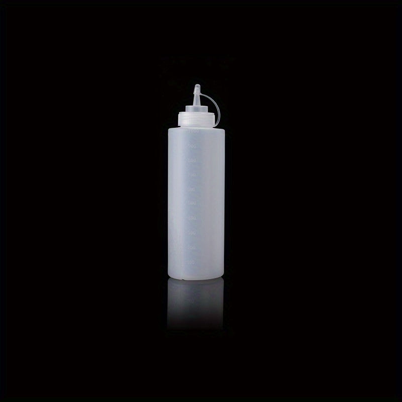 1pc, Botellas Exprimibles, Botellas De Salsa, Botellas Exprimibles De Condimento, Botellas Exprimibles De Condimento, Botellas Exprimibles De Salsa Para Ensaladas, Barbacoa, Horneado, Camping, Picnic, Utensilios De Cocina, Esenciales De Apartamento, Esen