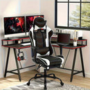 Producto Más Vendido, Silla de Juego Ergonómica con Reposapiés, Silla Giratoria Ajustable para Oficina Artificial, Silla Reclinable de Respaldo Alto con Soporte Lumbar y Apoyacabezas, Estilo Carrera para Videojuegos