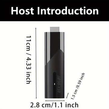 Dispositivo de streaming con control de voz de Google M98-Y10, actualizado a Android 13, mini TV Stick 4K | WiFi 6, 2.4G/5G | 2GB RAM 16GB ROM | Soporte HDR 4K | Reproductor de medios de TV inteligente mini HD, ultra compacto Plug&Play | Cine en casa por