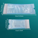 Bolsas desechables para herramientas de uñas, 20/50 unidades, con cierre automático, sin aroma, para manicura y pedicura, de un solo uso