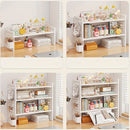 Juego de 8 Piezas de Estante Organizador Multifuncional con Ganchos Flexibles para Sala, Estudio y Cocina – Diseño Ajustable, Resistente y Duradero, Ideal para Herramientas, Utensilios, Accesorios y Decoración del Hogar