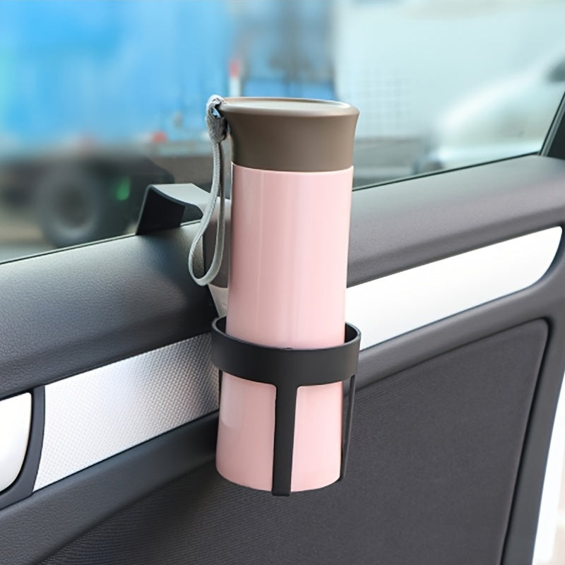 2/1 piezas, soporte para tazas de coche para asiento trasero, soporte para tazas de coche con gancho de ventana, soporte para almacenamiento de bebidas colgante, soporte para almacenamiento de botellas de agua de camión