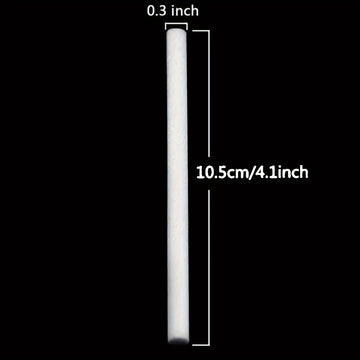 30/20/10/5 unidades, Filtro de absorción de agua de alta calidad cortable de 8 mm * 105 mm para humidificador de aire y difusor de aroma con ajuste universal y beneficios de aromaterapia