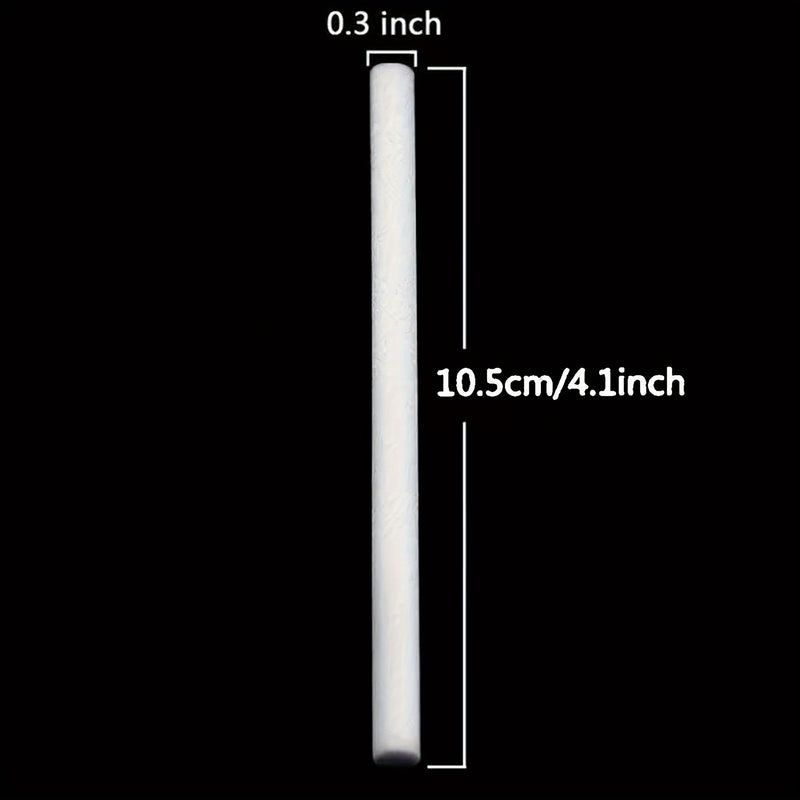 30/20/10/5 unidades, Filtro de absorción de agua de alta calidad cortable de 8 mm * 105 mm para humidificador de aire y difusor de aroma con ajuste universal y beneficios de aromaterapia