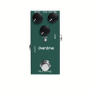 Pedal de efecto de guitarra de overdrive de aleación de aluminio, mini tipo único DC 9V, bypass verdadero, carga USB, voltaje de funcionamiento ≤36V, no requiere batería - Azul