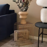 Estantería Creativa Escandinava Multifuncional para Celebridades de Internet, Estante Decorativo para el Hogar, Soporte Pequeño para Periódicos y Revistas en Mesa Lateral, Librero de Lujo Ligero para Suelo, Estante de Almacenamiento