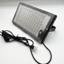 Luz negra UV con 96 LED y botón de encendido/apagado para Switch - Ideal para fiestas con luces negras, Halloween y arte corporal | Construcción metálica duradera, instalación fácil