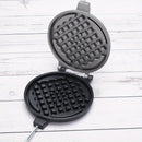 Plancha de waffles de aleación de aluminio de alta calidad con cocción rápida y sellado automático de bordes - Fácil limpieza, bandejas extraíbles para cocción eficiente, perfecta para la cocina de casa, horneado de waffles