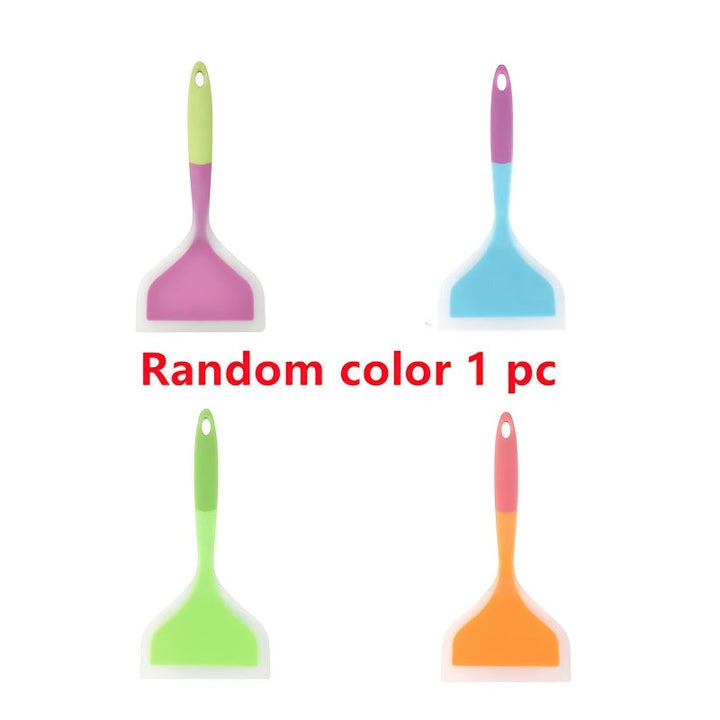 Espátula de Silicona Versátil - Antiadherente, Resistente al Calor para Cocinar, Mezclar y Asar - Perfecta para Panqueques, Filetes y Barbacoas