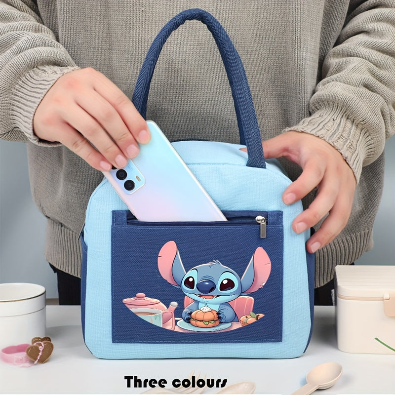 Bolsa térmica con compresa fría reutilizable [Disney], 1 pieza, 3 diseños para elegir, ideal para la temporada escolar, oficina o actividades al aire libre, diseño de alta calidad y fácil de usar, no apta para contacto con alimentos