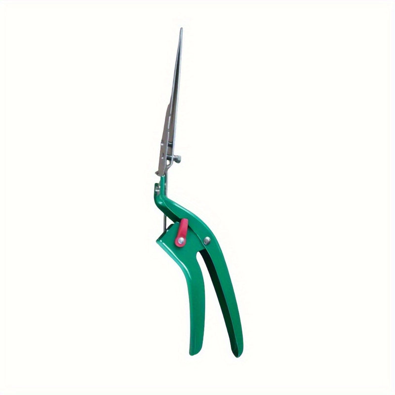 Tijeras de cesped de acero al carbono ergonómicas - Alta precisión, Diseño moderno, Duraderas, Ideales para uso en casa y jardín, Tijeras de jardín | Mango ergonómico | Tijeras de cesped duraderas