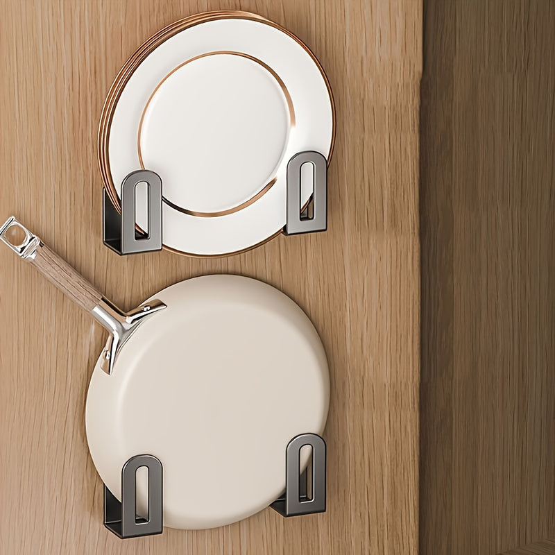 [Ganchos Modernos de Acero Inoxidable] 2 pzas Ganchos Modernos de Acero Inoxidable de Fácil Instalación - Perchero de Utilidad Multifuncional Montado en la Pared para Cocina, Dormitorio, Baño - Almacenamiento de Moda