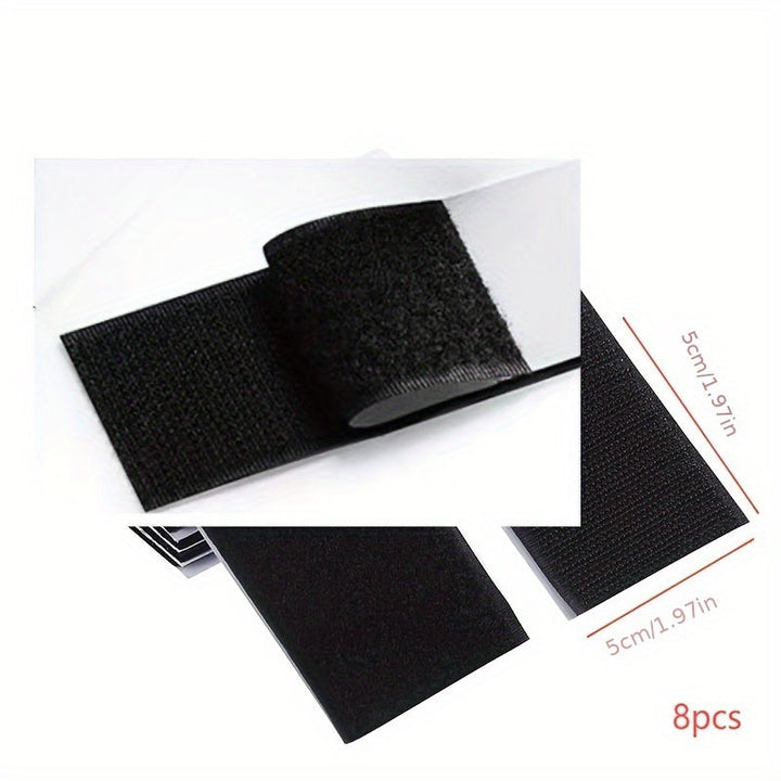 4 Juegos de sujetadores de alfombras, sujetadores de alfombras antideslizantes para pisos de madera, cinta antideslizante para alfombras, cinta antideslizante para alfombras antivuelcos, fijación de alfombras para el suelo del coche, cinta de gancho y bu