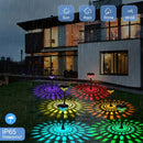 4/6pcs Luces Solares para Paisajes Exteriores, Luces de Ambiente con Foco, Se Pueden Utilizar en la Carretera, Patio, Hogar, Exterior, Jardín, Césped