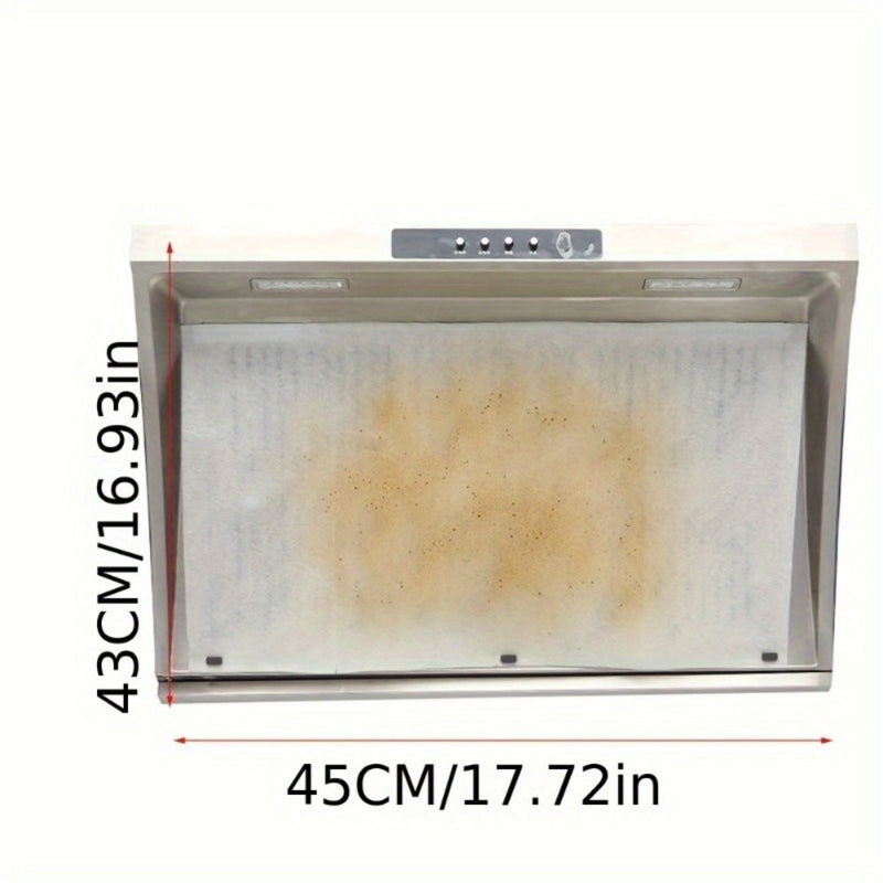 12pcs Filtros Desechables para Campana Extractora de Cocina - Fáciles de Limpiar, Mantienen Tu Cocina Fresca, Malla de Filtro de Papel, Accesorio Esencial de Cocina, Accesorio para Campana Extractora|Diseño Funcional de Cocina|Material de Filtro de Papel