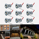 9 piezas de mini luces LED empotradas para techo DC12V, focos regulables de 1W para exteriores, luces en negro y plata, 3000K blanco cálido, lámparas LED pequeñas, 6000K blanco frío, para vitrinas, dormitorio, fiestas, KTV, DJ, bricolaje, escaleras e ilu