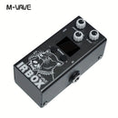 M-VAVE IR-BOX Guitarra Bajo Multi-Efectos 32 Opciones de Preset Disponibles Configuración de Aplicación de Teléfono, EQ de 9 Segmentos, como Efector de EQ Individual, Efecto de Guitarra