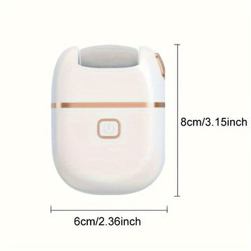Exfoliador eléctrico recargable FEIYBA con cabezales de lijado de repuesto - Automático, luz muerta beige y eliminación, diseño portátil alimentado por USB para el hogar, viajes, regreso a la escuela, regalos de Acción de Gracias (adultos), exfoliador pa