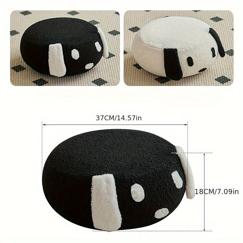 Taburete Bajo con Temática de Animales Adorable - Perfecto para Habitaciones de Niños y Espacios de Estar, Diseño Moderno de Dibujos Animados con Cojín de Espuma Viscoelástica, Ideal para Cambiar Zapatos