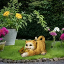 Luces solares para jardín, esculturas de mariposa y gato, luces decorativas para patios, senderos, césped, pasillos y terrazas, regalos para días festivos. Luz ambiental de gatito con LED