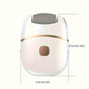 Exfoliador eléctrico para pies con carga USB, batería de litio, sin aceite, para pies suaves y cuidado de uñas, limpiador de uñas