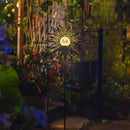 Luces Solares de Jardín IP65, Lámpara Decorativa con Diseño Solar, Regalo Perfecto para Amigos y Familia, Ideal para Iluminación Exterior en Céspedes, Jardines y Camping (Navidad, Halloween, Día de la Madre), Mejor Opción para Navidad