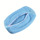 Bolsa Duradera para Lavadora de Zapatos para Todo Tipo de Calzado - Amarilla con Cremallera Azul, Tela de Chenilla con Revestimiento Suave y Reducción de Ruido, Cierre de Nailon Resistente, Apta para Todas las Lavadoras, Protege Zapatillas, Zapatos Casua