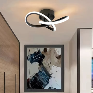 Lámpara de techo para balcón de entrada simple, lámpara de pasillo, lámpara de corredor, lámpara de vestíbulo acrílica con LED