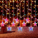 Encantadoras Luces de Cadena de Estrellas de 160 LED - Alimentadas por USB, 3.51 metros con 8 Modos de Iluminación para Regalos Perfectos, Bodas, Dormitorios y Fiestas (Batería No Incluida), Perfectas para Regalos de Navidad, Oficina Festiva, Dormitorio,