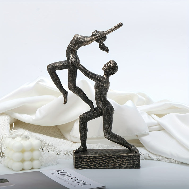 Figuras Artísticas De Personajes De Gimnasia, Figuras De Personajes Masculinos Y Femeninos, Obras De Arte Decorativas Modernas Para El Hogar, Decoración De Escritorio