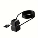 LDPCSJ Cable de Extensión Azul LED 1.8m para Encendido/Apagado de Placa Base PC, Interruptor Externo para Escritorio en Casa u Oficina