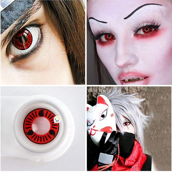 Lentes De Contacto Cosplay Lentillas Disfraz Anime Halloween LENC